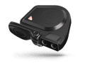 The remote lever is powered by a CR2032 button cell and can also be mounted on Sram Matchmaker or Magura Shiftmix clamps