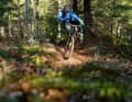 Bryn Atkinson styled through the trails in his own unique way.