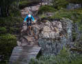 Once a freerider, always a freerider: Gaspi never misses a drop. | Photo Milos Stafek