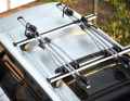 The second best solution for transporting bikes by car: roof racks