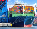 If the Red Sea is no longer safe, the containers either stay in the harbour or they have to take a longer route from Asia to Europe...