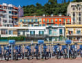 If you are only planning a short cycle tour, you can simply hire a city bike in Nice.