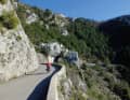 Mountains rise up in the hinterland of Nice, where there are marvellous climbs.