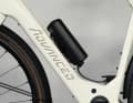The Bosch Performance Line SX motor is powered by a 400 Wh battery in the frame - but can be topped up with a further 250 Wh.
