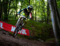 Enduro racing is only a minor matter for Brit Harriet Harnden in 2025. She actually started in Pietra Ligure without any great expectations because she wants to focus on her downhill career this year.