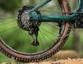 The TRP E.A.S.I. A12 electronic wireless shifting system delivers 12 gears. The rear derailleur and shifter communicate wirelessly via radio.