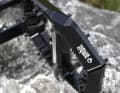 The base of the pedals is inclined slightly outwards. This is intended to provide ergonomic advantages.