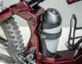 Einen Extender gibt es nur fürs BH. Beim Testbike ist die Zusatzbatterie (180 Wh) sogar schon im Lieferumfang enthalten und blockiert nicht einmal den Flaschenhalter.