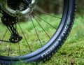 Saving on tyres. Schwalbes Nobby Nic tyres with a very thin Superground casing are light but offer little puncture protection.