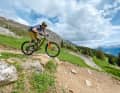 The Hunt wheels had to prove themselves in bike parks such as the one at Lenzerheide, amongst others. The focus was primarily on downhill rather than flow trails.