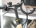 Das Cockpit lässt sich werkzeuglos in der Höhe anpassen.