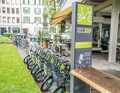 Züri Velo is one of several bike hire services in the city.