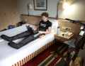 Les Reboots Go X utilisés dans la chambre d'hôtel d'une course à étapes : les conditions de test ne pourraient pas être plus réalistes.