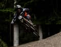 Amaury Pierron in full throttle mode on his full throttle bike.