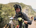Normally rides the Red Bull Rampage: Freeride star Brendan Fairclough.