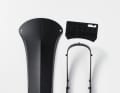 The Ass Savers Win Wing MTB in the colour Stealth (black).