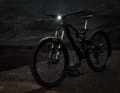 The new front light is designed to fit seamlessly into DJI's e-bike system.