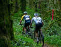 Right through the heart of Vancouver Island’s rainforest. “You were rarely on your own,” says Nino, referring to the fierce competition.