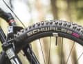 Top: grippy tyres! Propain and Conway specify super-soft rubber at the front and additional puncture protection at the rear. The wear at the front is therefore slightly higher, but the combination is ideal for dedicated trail riders.