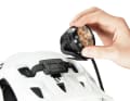 The Lupine Betty BT can be quickly attached to your helmet...