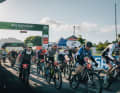 Los geht’s beim BIKE Marathon: Wer sich für die lange Runde entschied, musste 110 Kilometer und 2.930 Höhenmeter fahren!