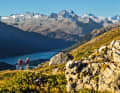 You cruise up the road from Landeck through the Lower Engadine, the valley widens and suddenly you're in Canada: the Upper Engadine mountains around Lake Silverplaner certainly make you dream of it.