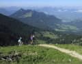 Top trail tour in the Chiemgau region: You need a good bite for the steep, rough ascent to the Hochgern-Reibn. But then: panoramic views and pure riding fun!