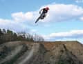 Christian fing als Freerider an.