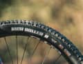 The 2.3 Maxxis tyres are narrow, but they accelerate well.