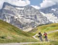 Es gibt sie noch: autofreie Strecken entlang der legendären Eiger-Nordwand.