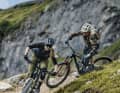 New descents: The trails of Flims Laax Falera have been extended above the tree line for enduro biking.