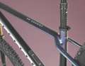 This node on the carbon frame of the Mondraker Chrono DC Carbon is designed to ensure good seating comfort.