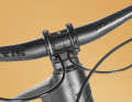 The internal cable routing under the stem of the Propain Tyee was developed in collaboration with Sixpack.