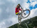 Perfekt gebauter Boner-Log: der ideale Stunt für Hobby-Freerider. Leider wurde er gegen eine viel steilerer, selektivere Variante ersetzt.