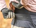 The stretch waistband improves the fit and extends comfortably high up the back