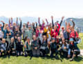 45 female mountain bikers from across Europe – from Germany, Austria, Switzerland and Italy – gathered at Lake Molveno for the BIKE Women Camp.