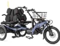 The swivel seats make it easier to get into the Kettwiesel and to transfer from a wheelchair to it