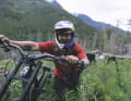 Continuing the old "New World Disorder" tradition: freerider Brage Vestavik from Norway. "I grew up with these films!".
