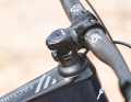 Beautifully integrated: Koba routes the rear brake hose through the headset directly into the inside of the frame.