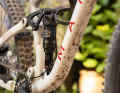 The performance of the rear triangle with Rockshox shock is also impressive on the descents.