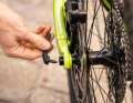 Even at this low price point, Merida invests in a thru-axle spanner.  It allows you to change the wheel without additional tools.