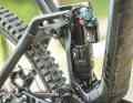 The Fox Float X2 shock is used in all three model variants and nestles into the seat tube, well protected from dirt.