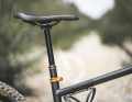 The Bike Yoke Divine Vario seatpost offers 180 millimetres of travel.