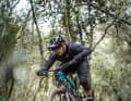 The Fox fork dutifully swallows up everything that gets in the way of endurance tester Sergej.