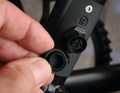Simple and unobtrusive: The charging socket on the Bzen is located on the side above the bottom bracket.