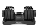 ​When you lift the barbell, it automatically picks up the set weight; the remaining discs remain in the tray supplied.