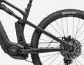 Das Heck des Cannondale Moterra liefert 150 mm Federweg - dazu 29er-Laufräder.