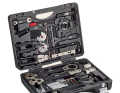 The Rose All2gether Pro Bike tool case also contains tools that you won't find everywhere: Removal tool for Shimano Pressfit BB86/92 and BB30 bearing shells, an assembly tool with threaded rod and press clamp for Shimano/Sram Pressfit and a 1/4'' torque spanner for 2-24 Nm.