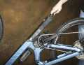 There is a choice of 900 or 720 watt hours. Both batteries fit into the identical down tube.