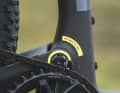A flip chip allows the anti-squat value of the Canyon Lux World Cup CFR to be adjusted to suit different chainring sizes.